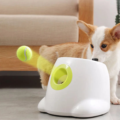 Catapult for Dogs Ball Launcher Dog Toy Tennis Ball Launcher Jumping Ball Pitbull Toys Tennis Ball Machine Automatic Throw Pet