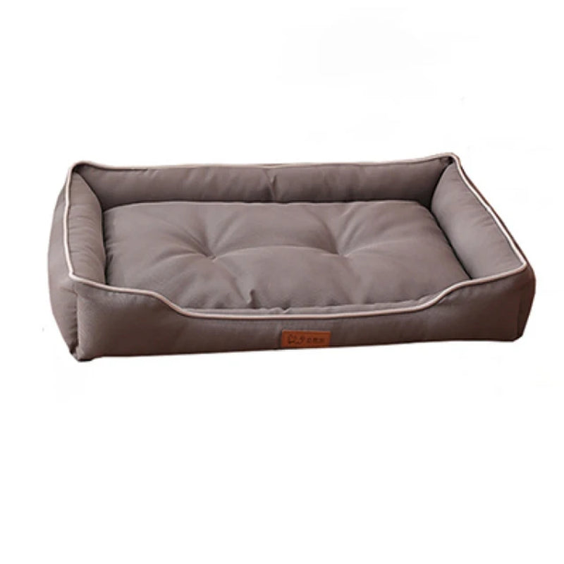 Luxury Large Dog Bed Bite Resistant Wear-Resistant Waterproof Cat Mat Pet Bed for Dogs Soft High Rebound Sofa Puppy Accessories